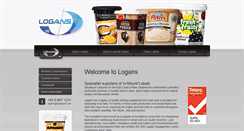 Desktop Screenshot of loganprint.co.nz